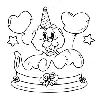 Pagina Para Colorir De Aniversario Disney Feliz 66250-54724