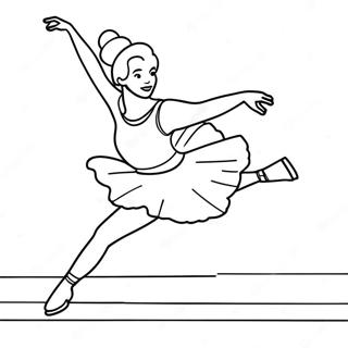 Pagina Para Colorir Da Patinadora Graciosa 6625-5389