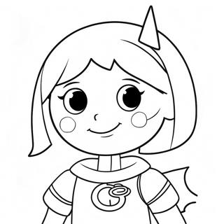 Pagina Para Colorir Da Wordgirl 66270-54734