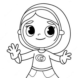 Pagina Para Colorir Da Wordgirl 66270-54735