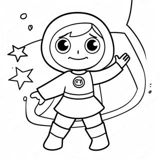 Pagina Para Colorir Da Wordgirl Em Acao 66271-54750