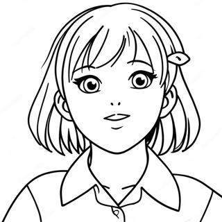 Pagina Para Colorir Personagem Do Yandere Simulator 66340-54782