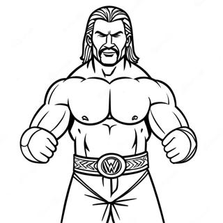 Pagina Para Colorir Da Wwe 66410-54830