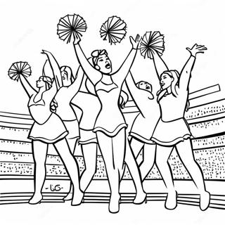 Pagina Para Colorir De Cheerleaders Do Usc Em Acao 66661-55042