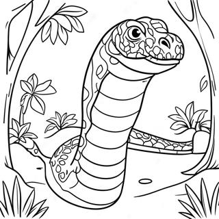 Pagina Para Colorir Titanoboa Na Selva 66671-55050