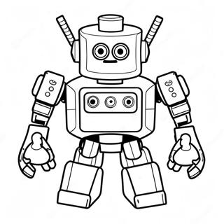 Pagina Para Colorir Do Robo Lego Em Transformacao 66781-55138