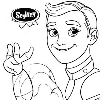 Pagina Para Colorir Da Lazy Town 66790-55150