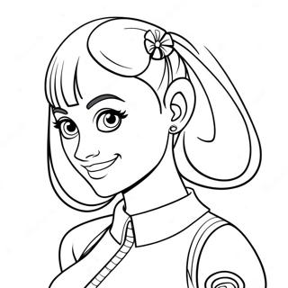 Pagina Para Colorir Da Sporty Spice Da Lazy Town 66791-55148