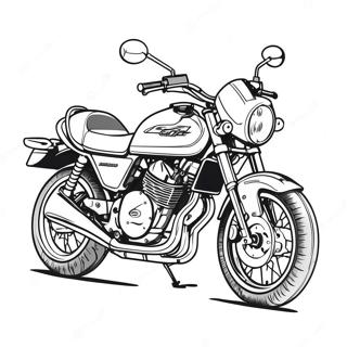 Pagina Para Colorir Da Motocicleta Kawasaki 66850-55200