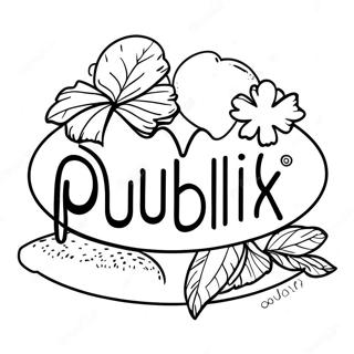 Pagina Para Colorir Do Logotipo Da Publix 66870-55211