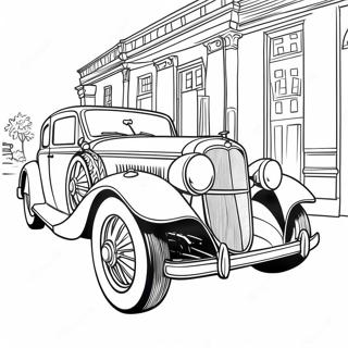 Pagina Para Colorir De Carros Classicos Vintage 66881-55222