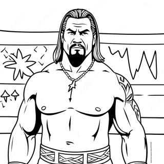 Pagina Para Colorir Da Wwe 66930-57734