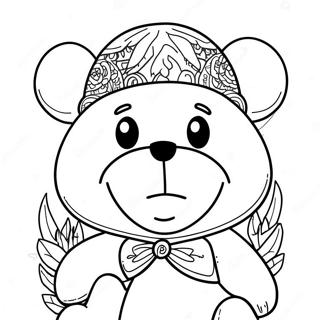 Pagina Para Colorir Do Urso Grateful Dead 66940-55278