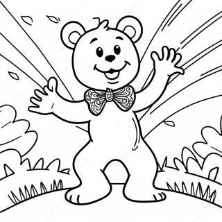 Pagina Para Colorir Do Urso Grateful Dead Colorido Dancando 66941-55284