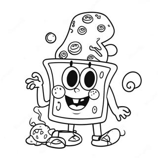 Pagina Para Colorir Do Spongebob Stoner 66981-55287