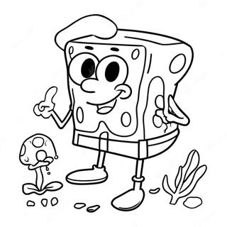 Pagina Para Colorir Do Spongebob Stoner 66981-55288