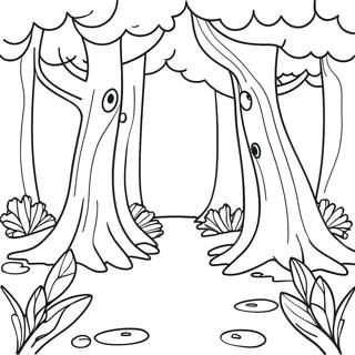 Pagina Para Colorir Da Floresta Magica 6704-5452