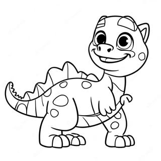 Rex O Dinossauro Da Patrulha Canina Pagina Para Colorir 67052-55335