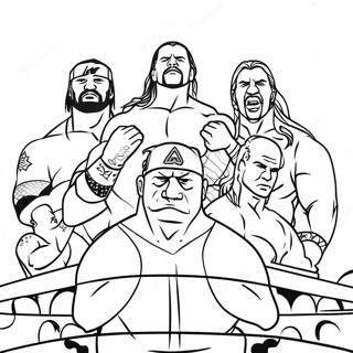 Pagina Para Colorir Dos Superstars Da Wwe Em Acao 67092-55378