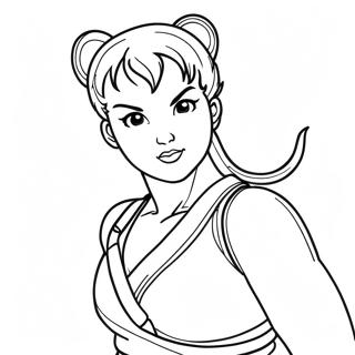 Pagina Para Colorir Da Chun Li 67101-55382