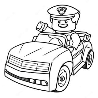 Polícia Lego Páginas Para Colorir