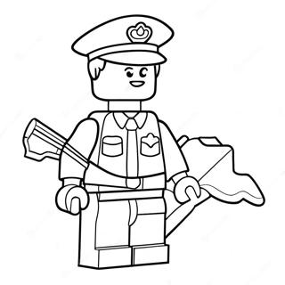 Pagina Para Colorir Policia Lego 67172-55426