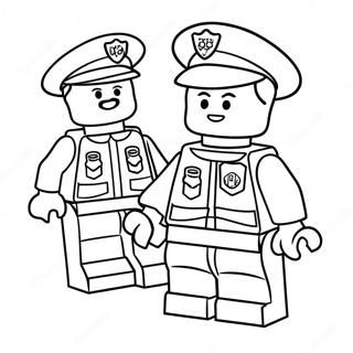 Pagina Para Colorir Policia Lego 67172-55428