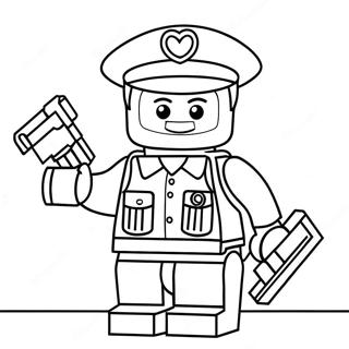 Pagina Para Colorir Policial Lego Em Acao 67173-55433