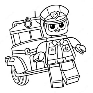 Pagina Para Colorir Policial Lego Em Acao 67173-55434