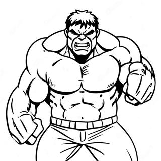 Pagina Para Colorir Hulk Em Acao 67283-55517