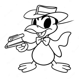 Pagina Para Colorir Do Pato Darkwing Em Acao 67333-55557