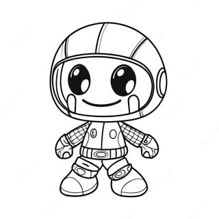 Pagina Para Colorir Do Sackboy Com Equipamento De Aventura 67403-55616