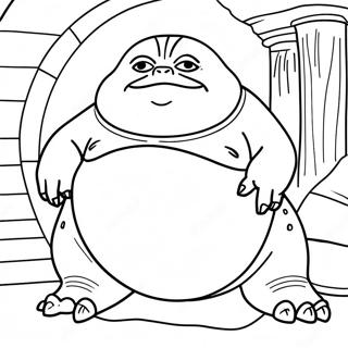 Pagina Para Colorir Do Jabba The Hutt 67412-55618