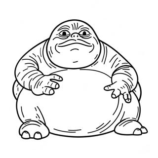 Pagina Para Colorir Do Jabba The Hutt 67412-55620