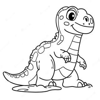 Pagina Para Colorir Da Impressao De Pe De Dinossauro 67502-55684