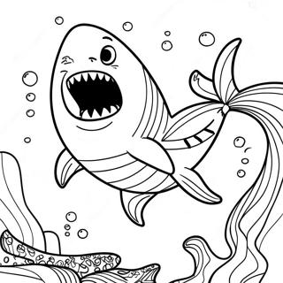 Pagina Para Colorir Shark Tale 67562-55732