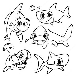 Pagina Para Colorir Personagens Engracados De Shark Tale 67563-55739