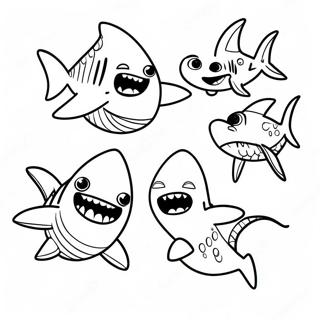 Pagina Para Colorir Personagens Engracados De Shark Tale 67563-55740