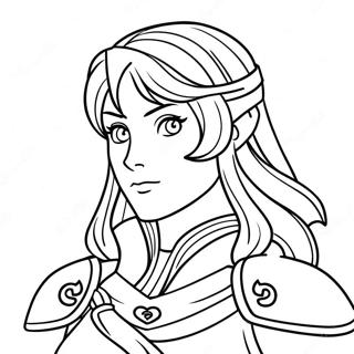 Pagina Para Colorir Personagem De Fire Emblem 67592-55750