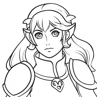 Pagina Para Colorir Personagem De Fire Emblem 67592-55751