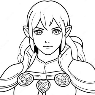 Pagina Para Colorir Personagem De Fire Emblem 67592-55752