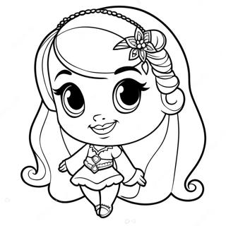 Pagina Para Colorir De Leah Shimmer E Shine 67612-55775