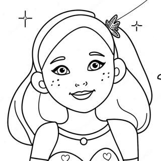 Pagina Para Colorir De Leah Com Magia Brilhante 67613-55783