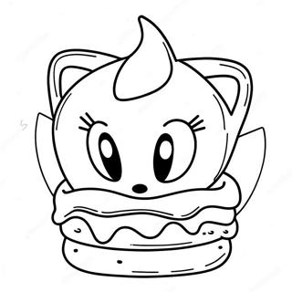 Pagina Para Colorir De Cream E Cheese Sonic 67662-55815