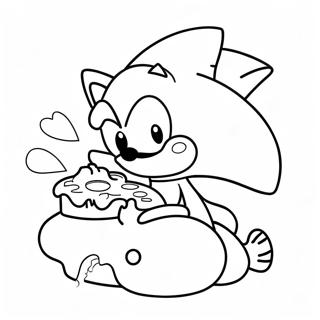 Pagina Para Colorir De Cute Cream E Cheese Sonic Em Acao 67663-55818