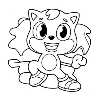 Pagina Para Colorir De Cute Cream E Cheese Sonic Em Acao 67663-55820