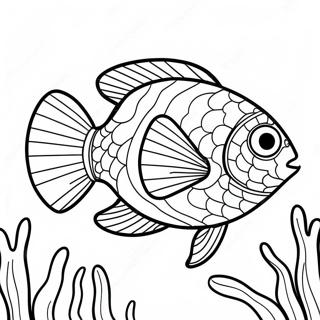 Pagina Para Colorir De Peixes Tropicais Coloridos 6775-5510