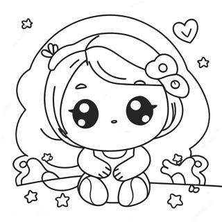 Pagina Para Colorir Da Kawaii Chan 67942-56038