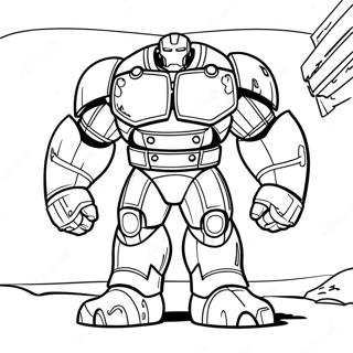 Pagina Para Colorir Hulkbuster 68012-56095