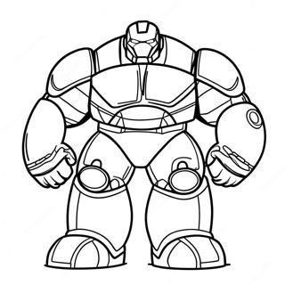 Pagina Para Colorir Hulkbuster 68012-56096